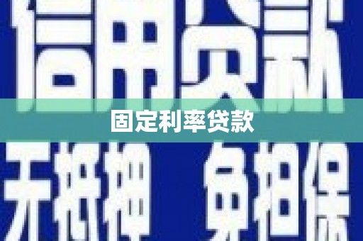 东源固定利率贷款