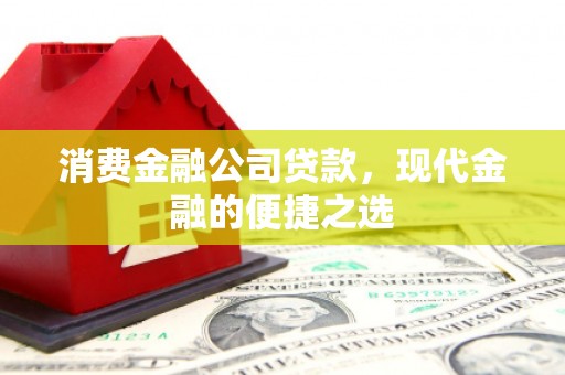东源消费金融公司贷款，现代金融的便捷之选