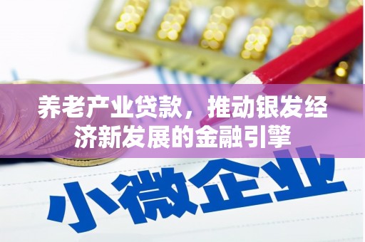 东源养老产业贷款，推动银发经济新发展的金融引擎