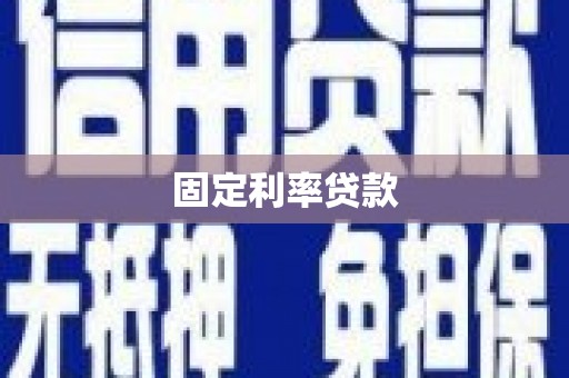 东源固定利率贷款