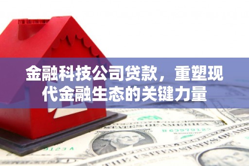 东源金融科技公司贷款，重塑现代金融生态的关键力量