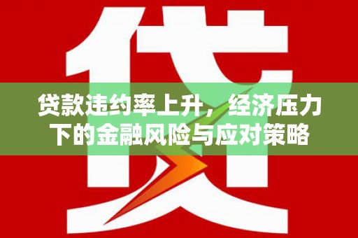 东源贷款违约率上升，经济压力下的金融风险与应对策略