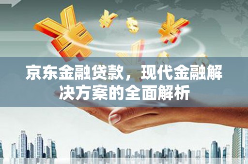 东源京东金融贷款，现代金融解决方案的全面解析