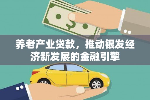 东源养老产业贷款，推动银发经济新发展的金融引擎