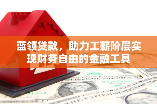 东源蓝领贷款，助力工薪阶层实现财务自由的金融工具
