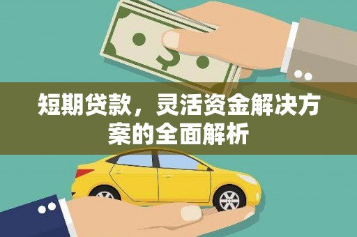 东源短期贷款，灵活资金解决方案的全面解析